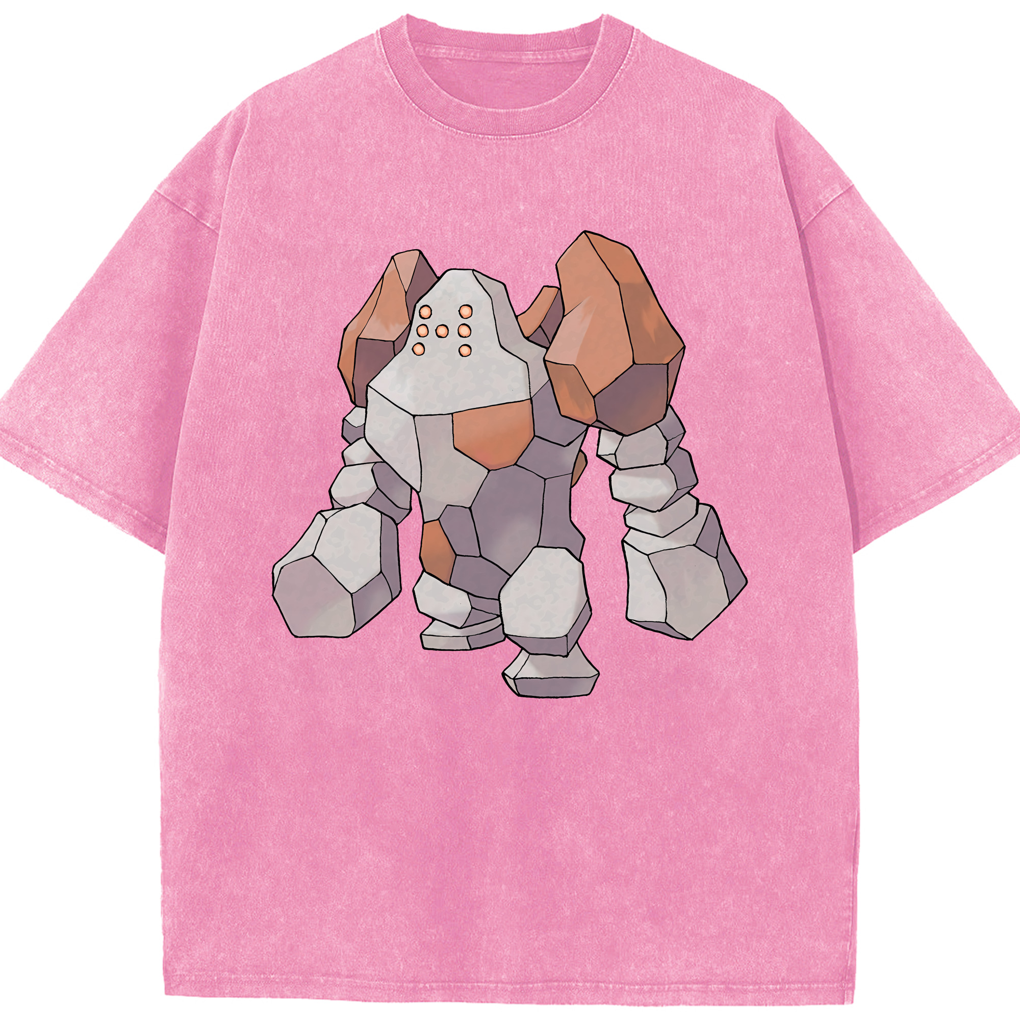 （画像用） ポケットモンスター Pokémon 綿100% ヴィンテージ風 半袖Tシャツ（フロントプリント）